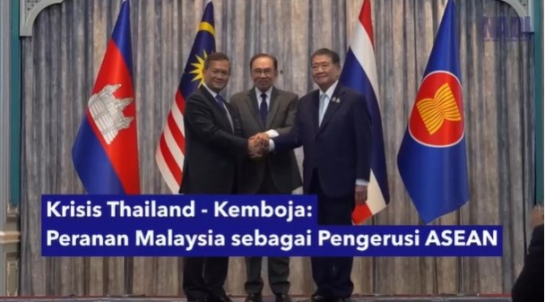 Malaysia telah memainkan peranan yang signifikan sebagai pemudah cara, tuan rumah serta saksi kepada kejayaan persefahaman bersejarah antara dua negara ASEAN, Thailand dan Kemboja, yang telah mencapai persetujuan untuk menamatkan konflik menerusi pelaksanaan gencatan senjata bermula tengah malam tadi. Inisiatif diplomatik ini telah dipimpin oleh YAB Dato’ Seri Anwar Ibrahim, Perdana Menteri. Kejayaan ini menjadi bukti kukuh keupayaan diplomasi ASEAN yang berteraskan semangat muafakat, rundingan dan prinsip kemanusiaan. #MalaysiaMADANI #NADI